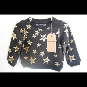Baby Girl True Religion Sweater Size 9 Months.